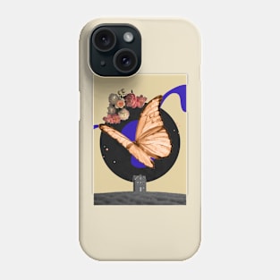 Fly freely in your imagination - Unique Collage Art Original Creation Phone Case