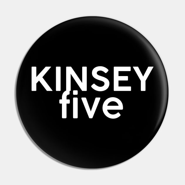 Kinsey Five Pin by TheGentlemanPeacock