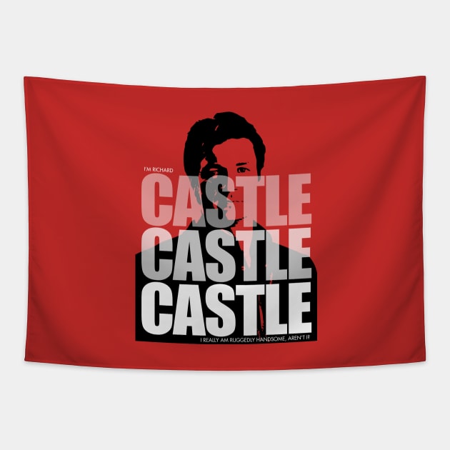 Castle Castle Castle Tapestry by Migs