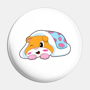 Hamster Sleeping Blanket Pin