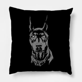 the Dobermann Pillow