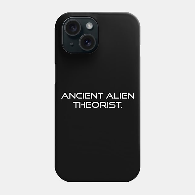 Ancient Alien Theorist Phone Case by Pictandra