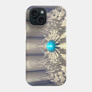 Abstract Golden Fractal Phone Case