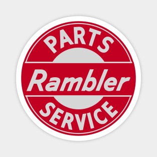 Rambler parts and service vintage sign Magnet