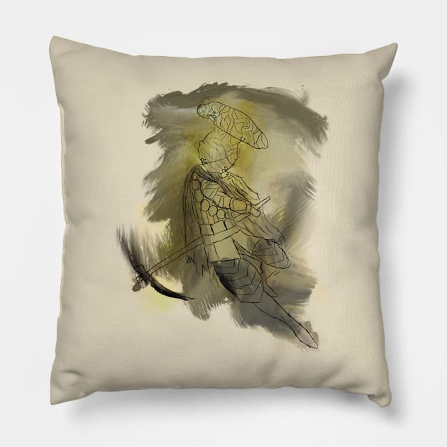 Yellowfinger Heysel Pillow by Romm's shack