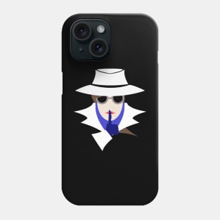 Lady White shush (cauc): A Cybersecurity Design Phone Case