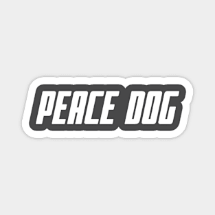 Peace Dog Magnet