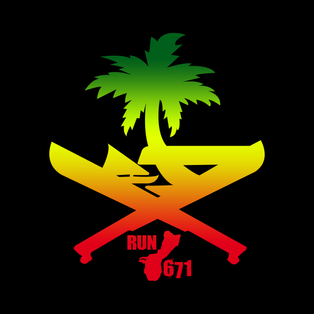 RUN 671 Guam Machete Seal Reggae by RUN 671 GUAM