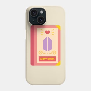 BTS ARMY book pastel Phone Case