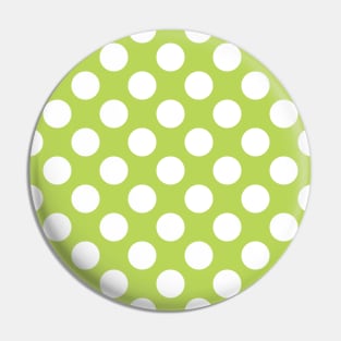 Green Polka Dots, Polka Dot Pattern, Dots, Dotted Pin