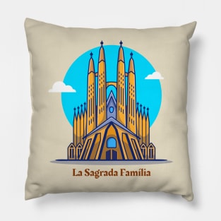 La Sagrada Familia Pillow