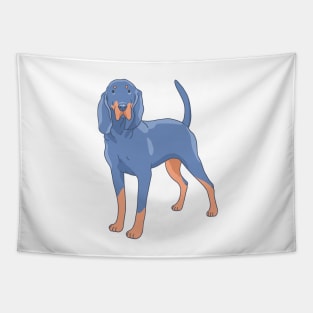 Black and Tan Coonhound Tapestry