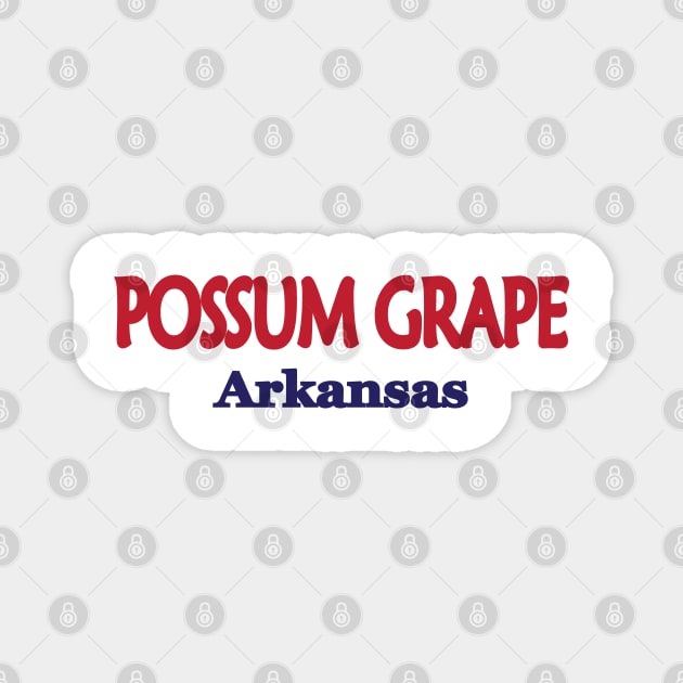 Possum Grape, Arkansas Magnet by PSCSCo