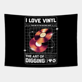 VINYL  - The Art Of Digging (White) Tapestry