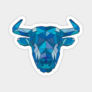 geometric buffalo Magnet