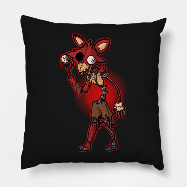 Invader Foxy Pillow by Bat13SJx