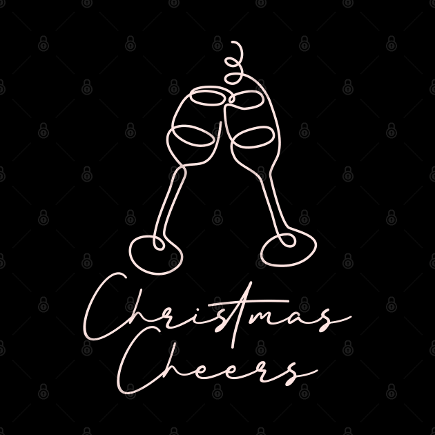 Christmas Cheers Continuous Line Drawings by Hobbybox