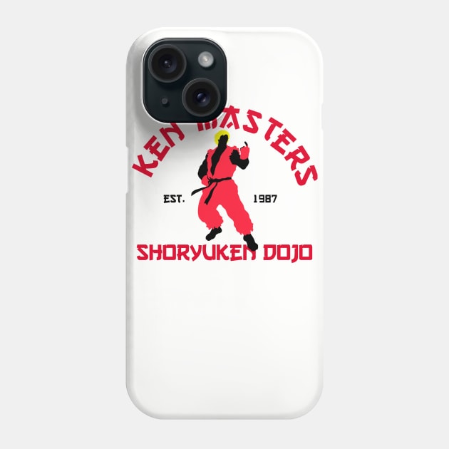 Ken Masters Dojo Phone Case by carloj1956