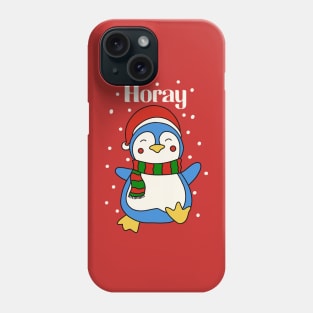 Happy Christmas Penguin Phone Case