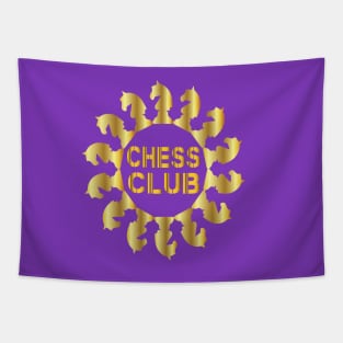 Funny chess club gift Tapestry