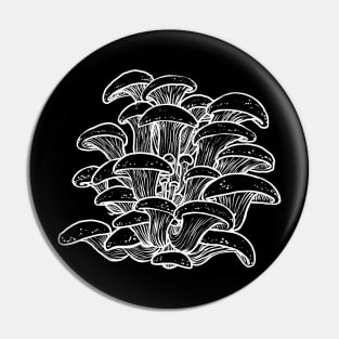 Oyster Mushrooms Pin