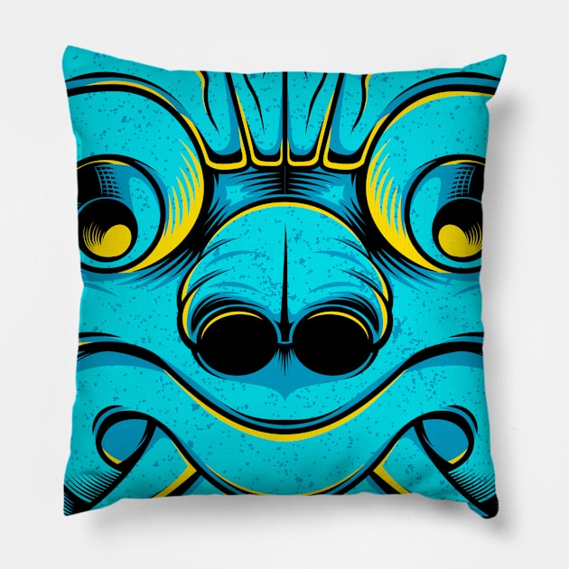 CABEZA CLAVA Pillow by TakerSB