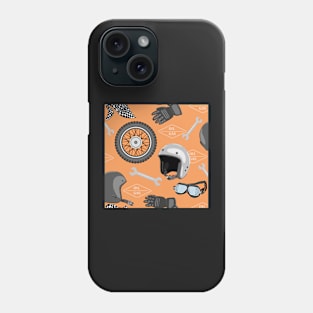 Dusty Road Biker Pattern Phone Case