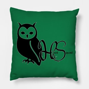 Hoot Squad Logo V4 Pillow