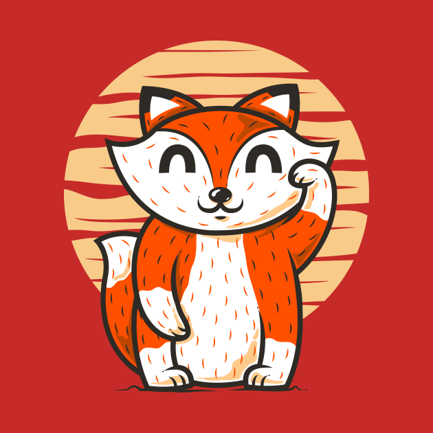 Maneki Fox by krisren28