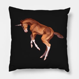 Jumpy Foal Pillow