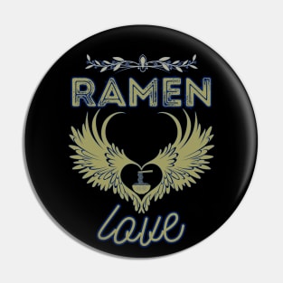 Ramen Love - Retro Ramen Pin