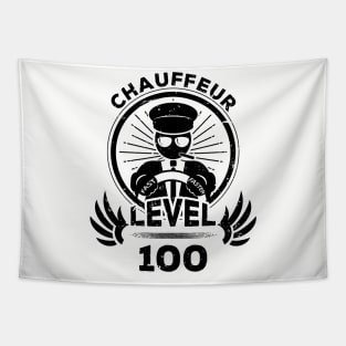 Level 100 Chauffeur Driver Gift Tapestry