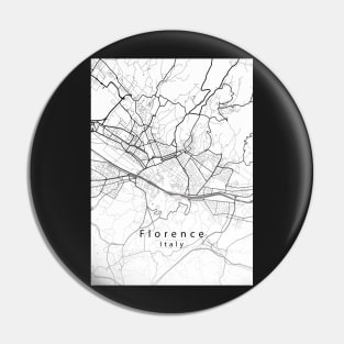 Florence Italy City Map Pin