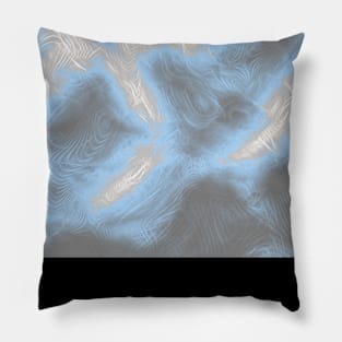 Demiboy Pride Abstract Fractal Fog Pillow