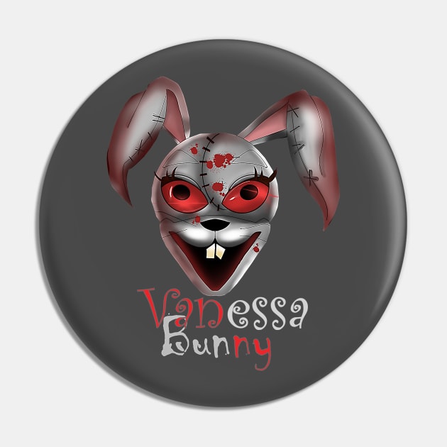 FNAF Vanny Vanessa Pin by PlayfulPandaDesigns