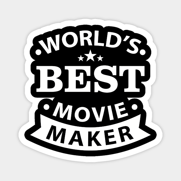 World Best Director shirt Movie Director Birthday Gift Magnet by stonefruit