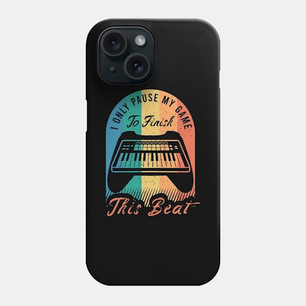 Beatmaker Design for a Music Producer Phone Case by AlleyField