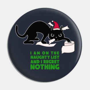 Naughty list regret nothing Pin