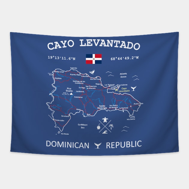 Cayo Levantado Tapestry by French Salsa