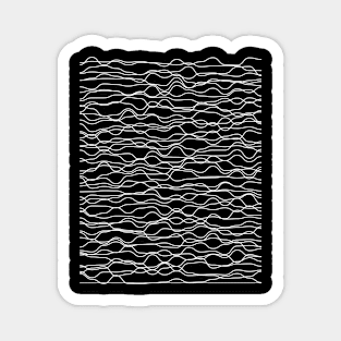 waves geometric lines Magnet