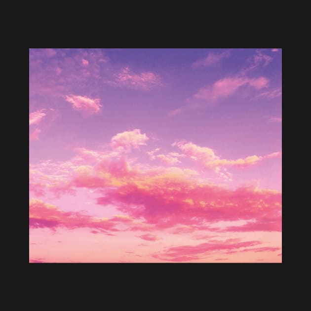 Purple sky, pink clouds by ColorsHappiness