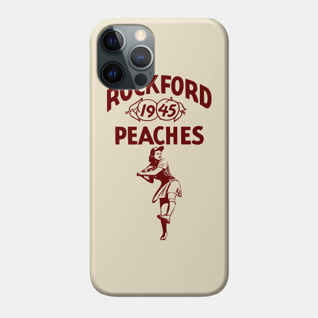 Rockford Peaches - Baseball - Phone Case