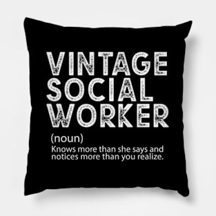 Social Worker Appreciation - Social Work Pillow