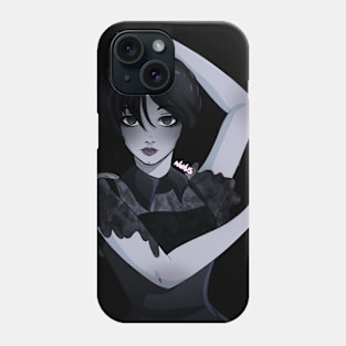 wednesday addams Phone Case