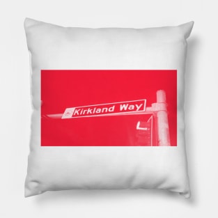 Kirkland Way, Kirkland, Washington by Mistah Wilson Pillow