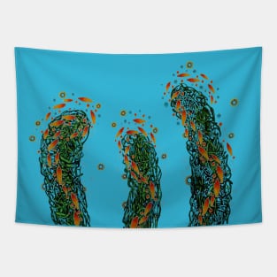 UNDERWATER WORLD Tapestry