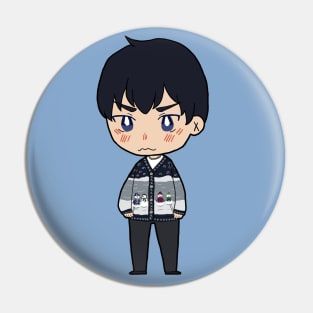 Ugly Christmas Sweater Kags Pin