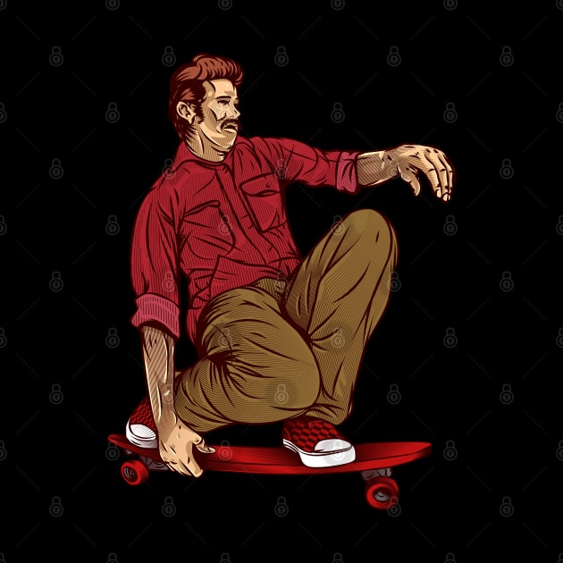 Skateboarder by TambuStore