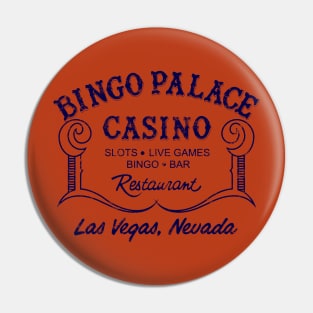 Retro Vintage Bingo Palace Casino Las Vegas Pin