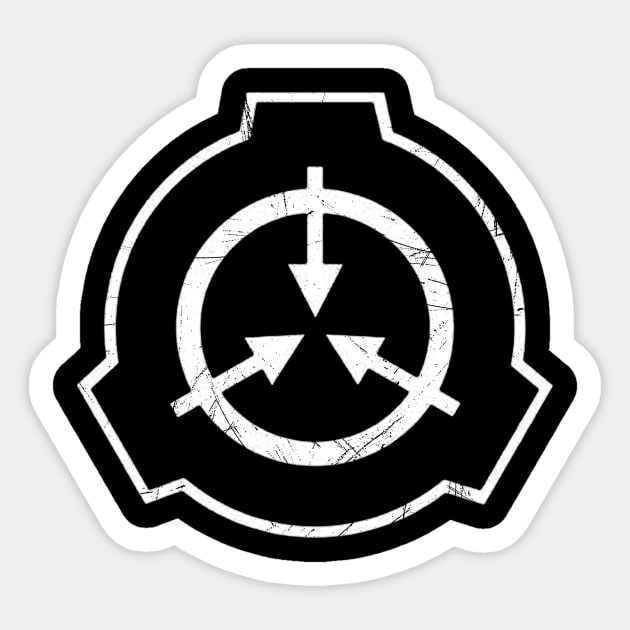 SCP logo , scp foundation logo  Sticker for Sale by Every Pet Shirts